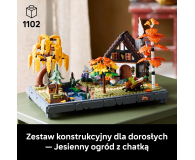 LEGO ICONS 11372 Jesienny ogród z chatką - 1473408 - zdjęcie 4